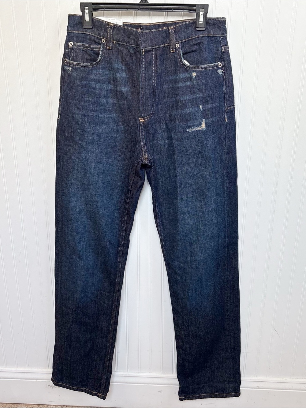 Zara Denim The Slim Full Length Straight Leg Jeans Women’s Size 4 Arran Blue NEW